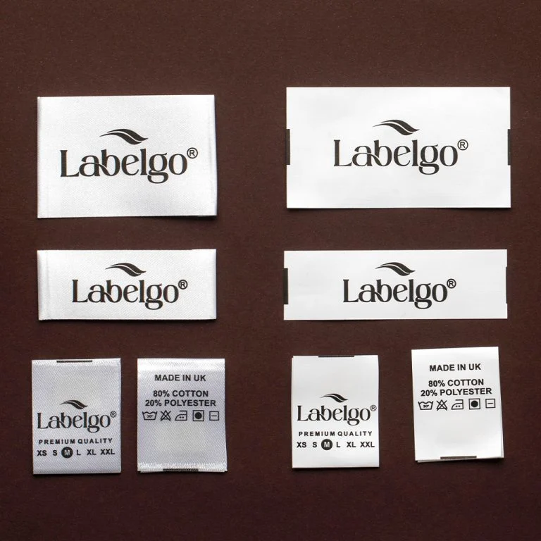 Trench Coat Woven Label