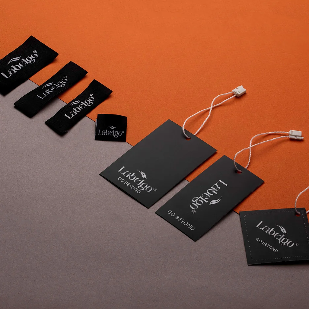 Hang Tag Labels – Black Collection Set manufactured by LabelGo