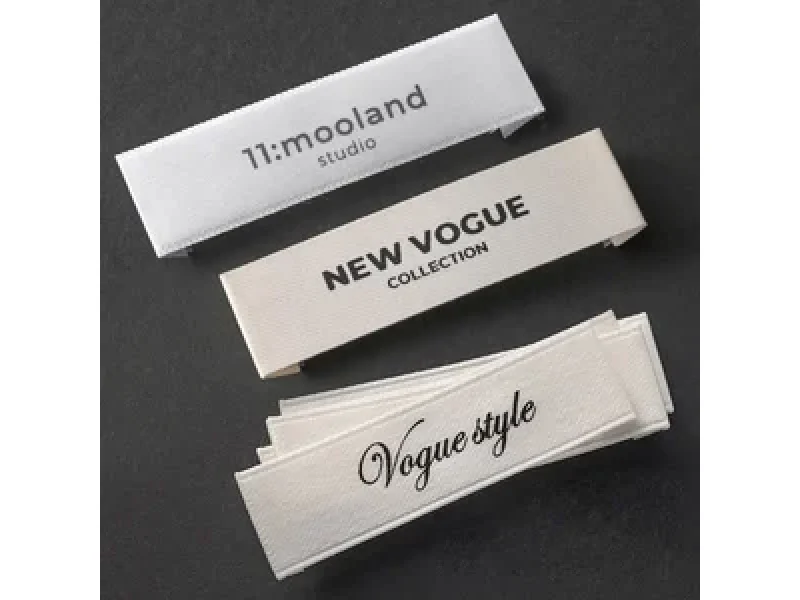 Clothing Labels For Small Businesses: Factory Quality Guide 2 Clothing Labels for Small Businesses shown as a UK textile label manufacturing example with printed fabric label and care label