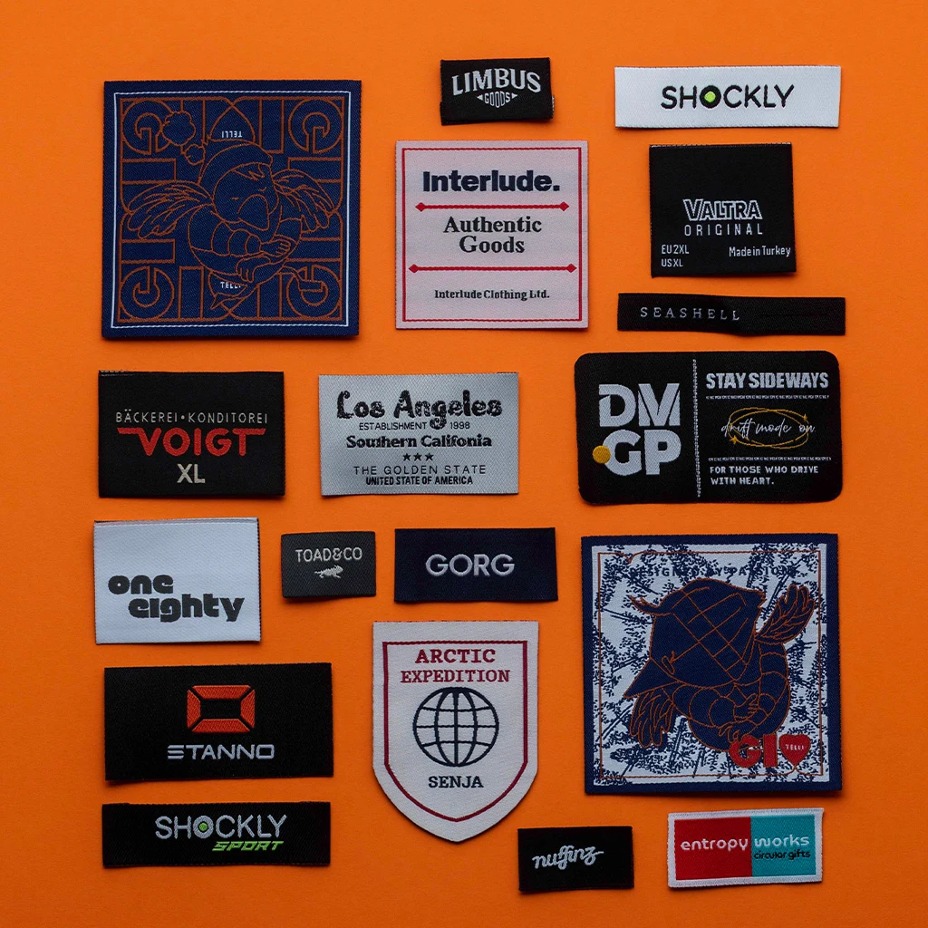 Custom Sew In Labels: Material & Trim Guide