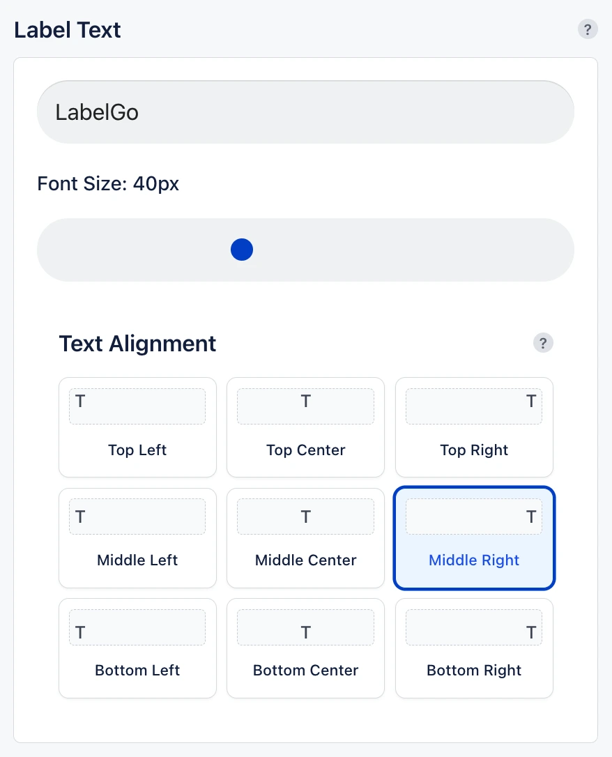 Add and Customise Text