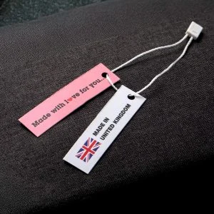 Leather Jacket Woven Label