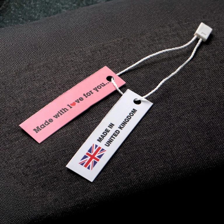Leather Jacket Woven Label
