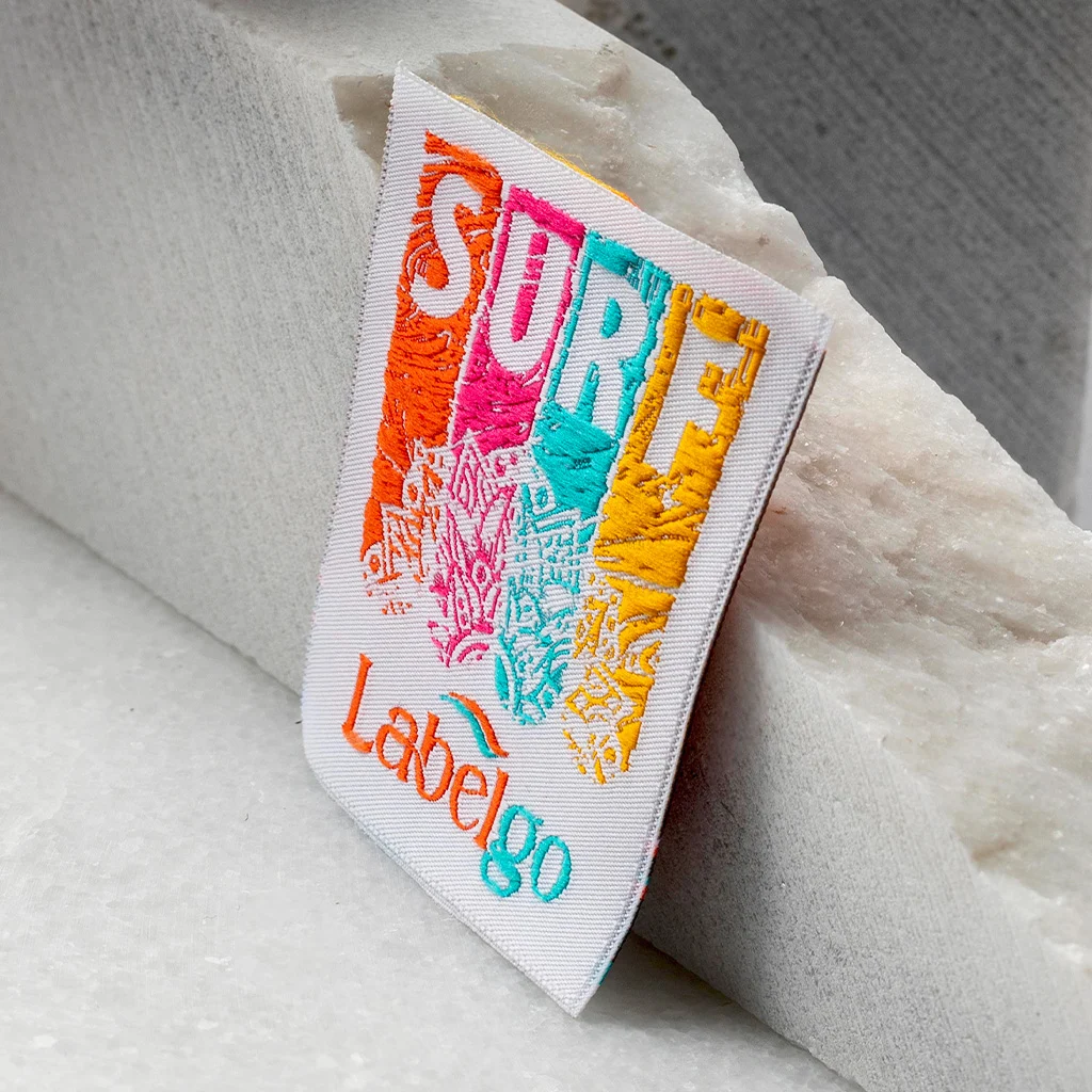 Bath Towel Woven Label