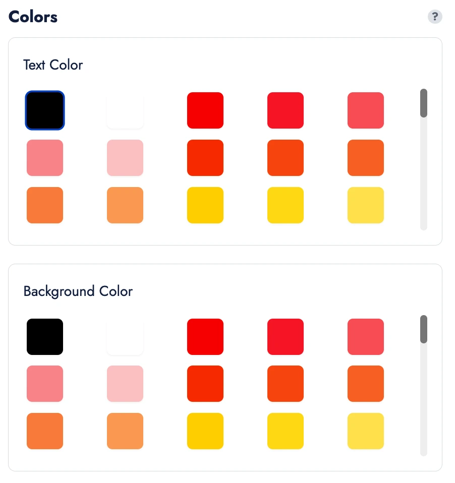 Adjust Colours